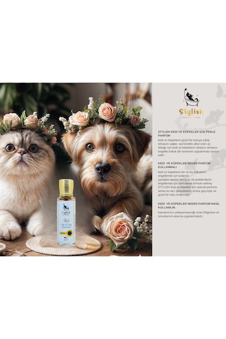 Stylish Kedi Köpekler İçin Exculusive Parfüm Serisi Perle
