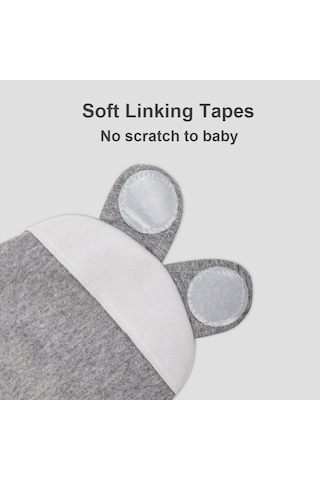 Moveevo Bebek Battaniyesi Yenidoğan Uyku Tulumu Kundak Örtüsü Pamuklu 2'li Paket Yeşil Beden S Yeşil