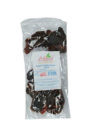 Domates Kurusu Yarım Ay Kesim 100 Gr Paket