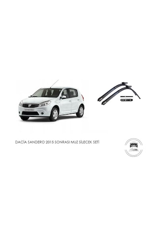 Dacia Sandero Muz Silecek Takımı Araca Özel Aparat 2015 Sonrası