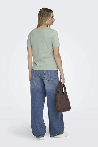Only 15368715 0 Yaka Kadin Body - Yesil YESIL