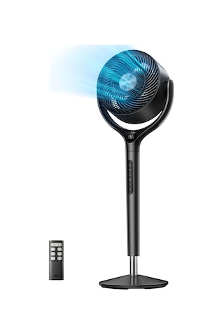 Dreo Turbopoly Circulator Fan 362 Ayaklı Sessiz Hava Sirkülatörü Siyah