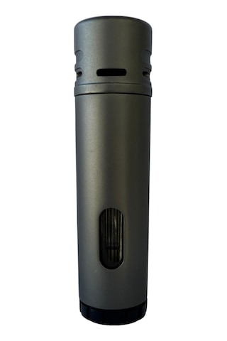 Jobon Dört Torch Pürmüz Gunmetal Metal Puro Çakmağı