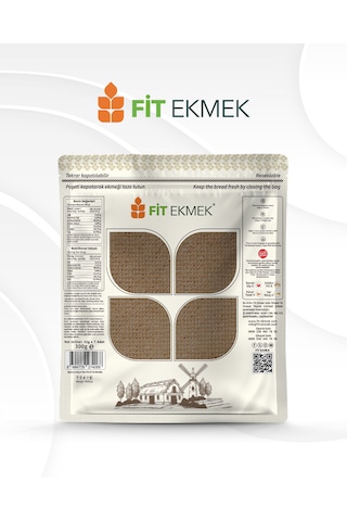 Fit 3'lü Çavdar Lavaş Ekmeği 300gr
