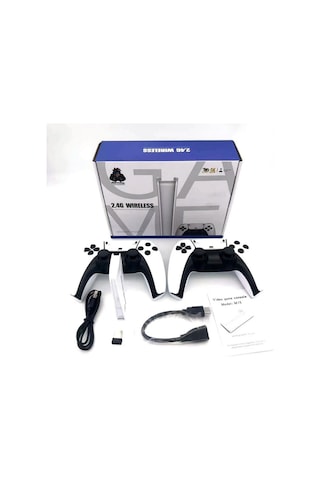 M15 Pro Game Stick Retro Oyun Konsolu 2 Kablosuz Kol 64 Gb 20000 Oyun Tv Ps1 Hdmı 4k Arcade Oyunları