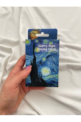 Van Gogh Yıldızlı Gece Iskambil Oyun Kartı