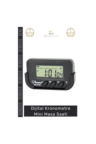 Masasaati Dijital Masa Saati Kompakt Ergonomik Antrenman Okul Yüzme Saati Kronometre Çok Renkli