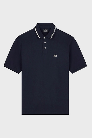 Armani Exchange % 100 Pamuk Regular Fit Düğmeli Polo Erkek Polo Xm002932 Af13026 Ub101 Lacivert