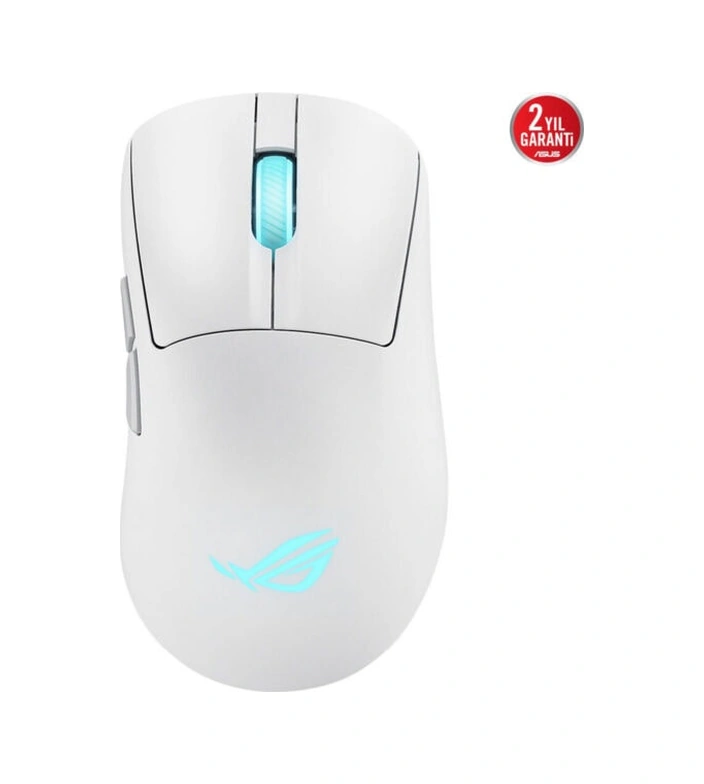 Asus Rog Keris Iı Origin Beyaz Şarjlı Makrolu Optik Cmcmasu0036 Rog Keris Iı