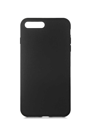 Apple Uyumlu iPhone 8 Plus Kılıf Zore Lsr Lansman Kapak Siyah