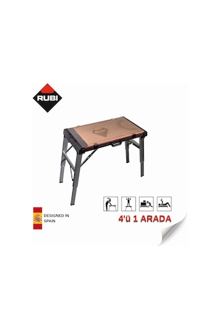Rubi Katlanabilir Çalışma Masası - 66924 Diğer