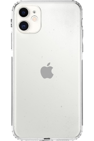 Apple Uyumlu iPhone 11 Kılıf Kamera Korumalı Tıpalı Şeffaf Silikon Kapak