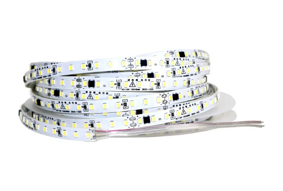 220 Volt Şerit Led Dim Edilebilir 10 Cm De Bir Kesilebilir Yeşil Ip65 Şerit Led 5 Metre