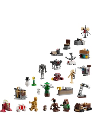 LEGO® Star Wars™ 2025 Yılbaşı Takvimi 75418 - 6 Yaş ve Üzeri Çocuklar için Yeni Yıla Geri Sayım için Yaratıcı Oyuncak Yapım Seti (263P)