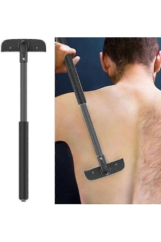 Sırt Tıraş Makinesi, Sırt Kılı Alma, Sırt Güzellik Aleti Uzun Saplı 29 Cm