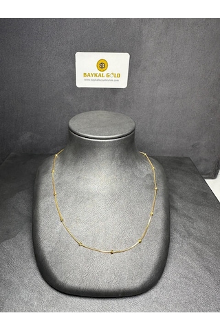 Baykal Kuyumculuk 14 Ayar Dorikalı Zincir Kolye 4.24 Gr.