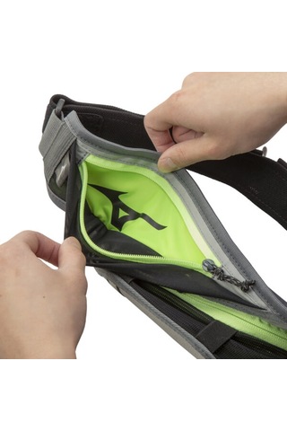 Bottle Waist Pouch Matara Hazneli Unisex Bel Çantası Gri Çok Renkli