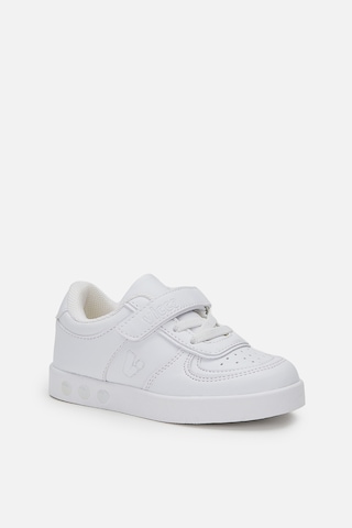 Vicco Sam Işıklı Unisex Bebek Beyaz Sneaker Beyaz