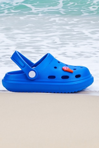 Kiko Kids Eva Plaj Havuz Okul Kreş Erkek Çocuk Terlik Twg 755 Saks Mavi