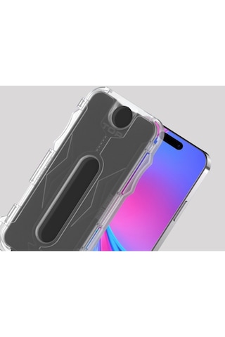 Kilifone - İphone Uyumlu İphone Xs 5.8 - Hayalet Ekran Koruyucu Kolay Uygulama Aparatlı 5d Magic Cam Ekran Koruma