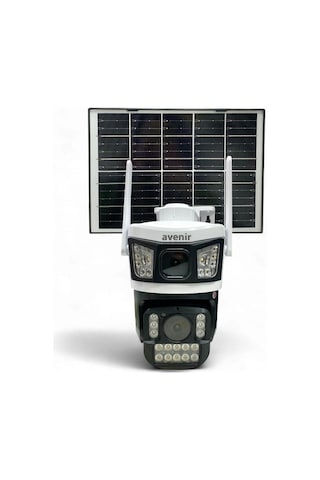Avenir Av-s425 6mp 2 Kameralı Aov 4g Sim Kartlı Solar Kamera