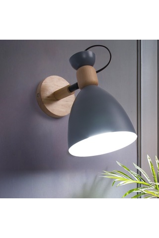 Ranyeek Beyaz Qf-867 Duvar Lambası - Modern Minimalist Ev Dekoru, Yatak Odası, Salon Ve Merdiven İçin, Çocuk Odası Uygun, Dayanıklı Malzeme, Ampul Hariç Beyaz