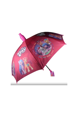 Uğur Kardeşler Bijuteri My Little Pony Lisanslı Koruma Kılıflı Çocuk Şemsiyesi Çok Renkli