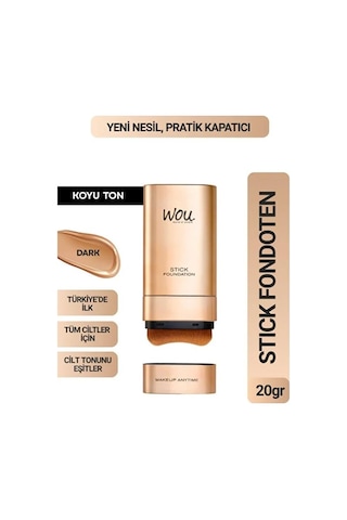 Wou Stick Fondöten No:3 Koyu Ton 20 Gr 3