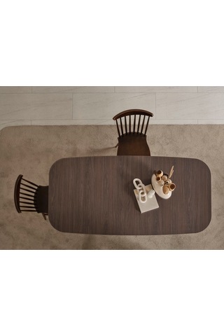 Casamila Mdf Yemek Masası+6 Sandalye Venge