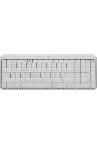 Logitech K251 Kâşığız Bluetooth Klavye, İş Laptopu Ofis Kullanımı Beyaz