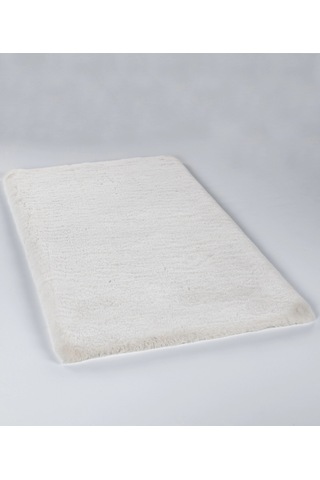 Apex Palma Krem Peluş Post Halı Krem