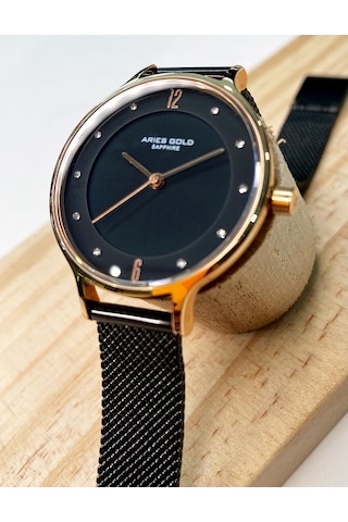 Aries Gold L 5033Z RG-BK Kadın Kol Saati