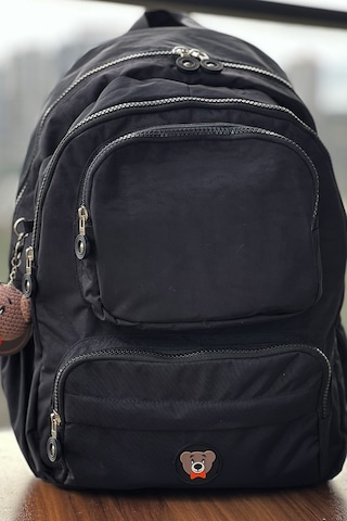 Nemo Group Siyah Okul Seyahat Sırt Spor Çantası