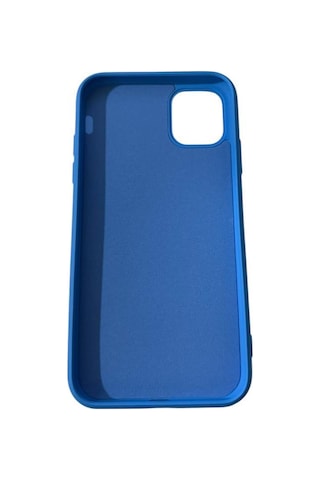 Apple Uyumlu iPhone 11 İle Cappy Silikon Kılıf Mavi