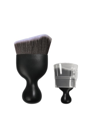 Neevoyu Araç İç Detay Temizleme Fırçası - Yumuşak Eğik Tüyler, Otomatik Toz Toplama, Panel Ve Klima Vantiliasyonu İçin Kahve/beyaz