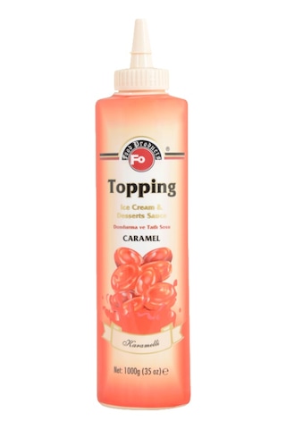 Fo Topping Karamelli Dondurma Ve Tatlı Sosu 1 KG Fo Topping Karamelli Dondurma Ve Tatlı Sosu 1 KG