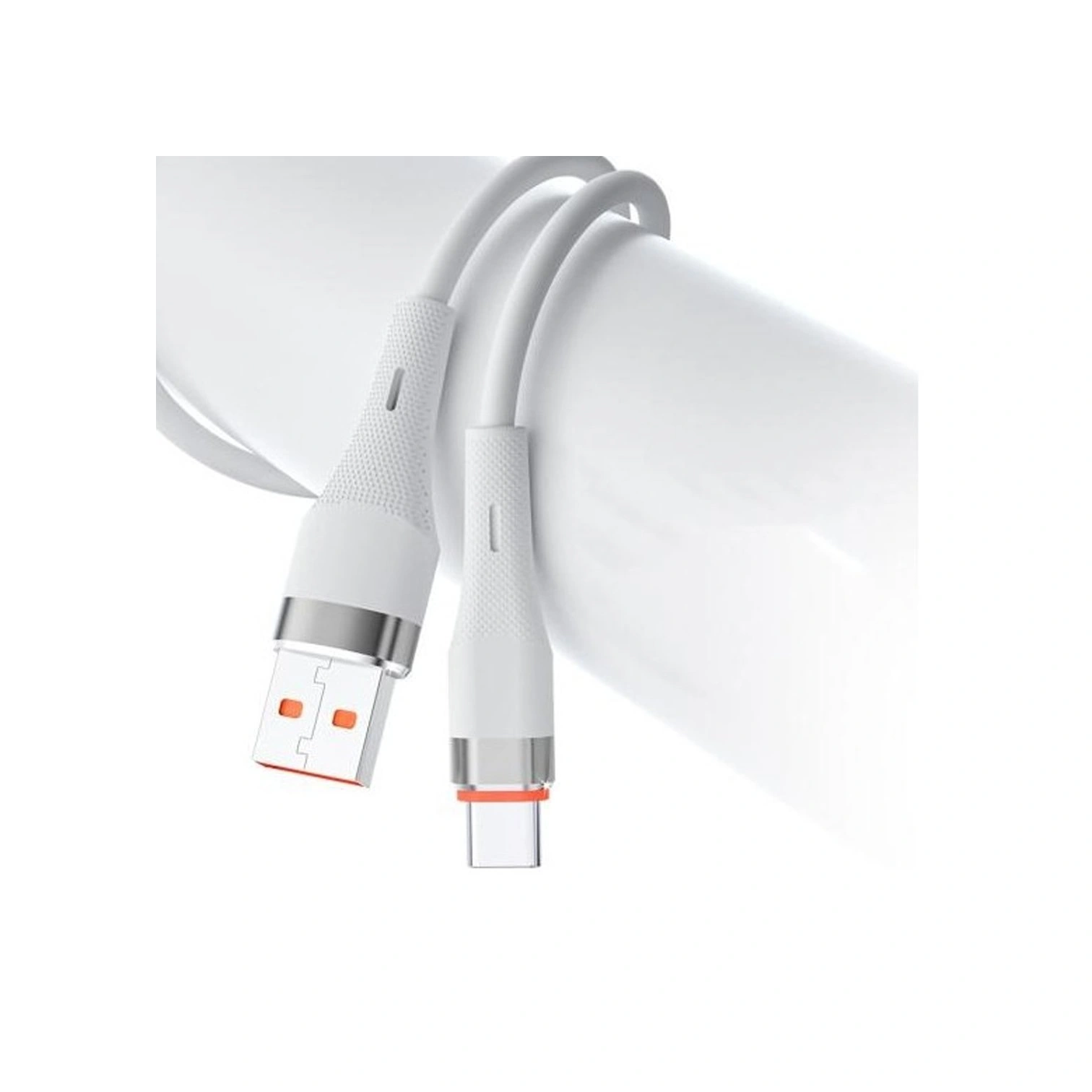 Powerway Hc05 Örgülü 5 A Usb To Type- C Şarj Data Kablosu