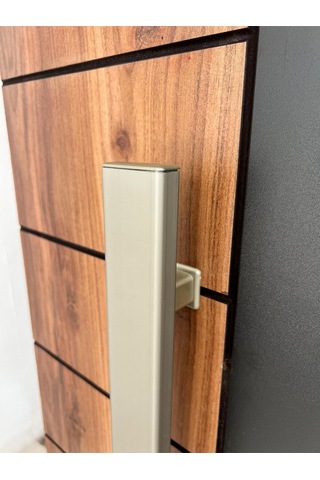 Homdep Çelik Kapı Çekme Tutma Kolu Dikdörtgen Model Renk Saten 60cm