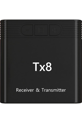 Lemestar "tx8 Bluetooth 5.0 Çift Yönlü Alıcı Verici: Tv, Pc Ve Kulaklık İçin Kablosuz Ses Adaptörü"