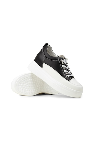 Deery Kadın Gizli Topuk Siyah Sneaker Ayakkabı - K0120zsyhc01 Siyah