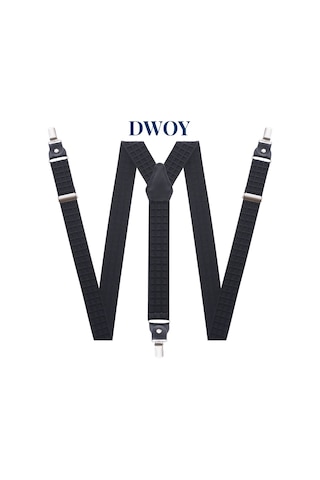 Dwoy Hakiki Deri Bağlantılı Pantolon Askısı