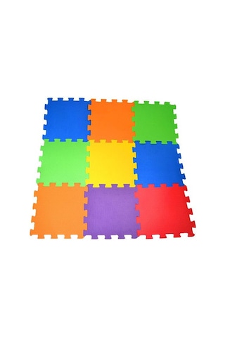 Matrax Oyuncak Polimat 33x33cm 9mm Düz (Renkli)