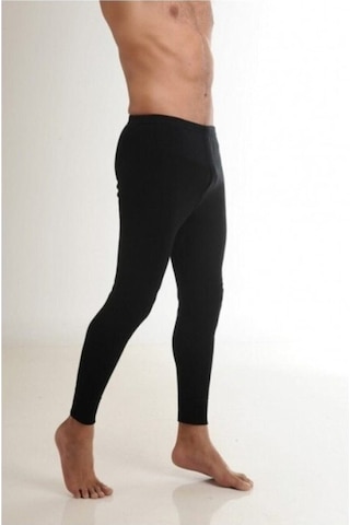 Erkek Siyah Yün Alt Içlik % 75 Yün 25 Akrılık 001