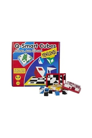 Q-smart Cubes Görsel Beceri Küpleri Akıl Ve Zeka Oyunu 6809170911701