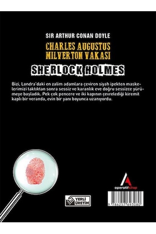 Charles Augustus Milverton Vakası - Sherlock Holmes Cep Boy Apera