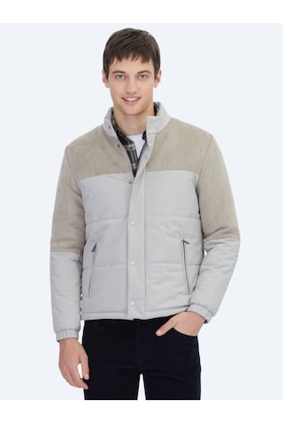 Kip Bej Regular Fit Micro Jel Elyaflı Spor Ceket Bej