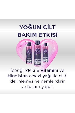 Sesu Simli Vücut Bakım Yağı 150 ML
