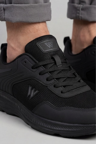 Liarca Comfy Step Siyah Günlük Spor Sneaker Kaymaz Taban Konfor Serisi Erkek Ayakkabı