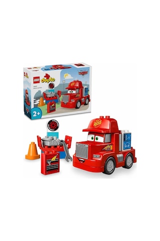 LEGO® DUPLO® Disney ve Pixar Arabalar Mack Yarışta 10417 2+ Eğitici Oyuncak Yapım Seti - 14 Parça