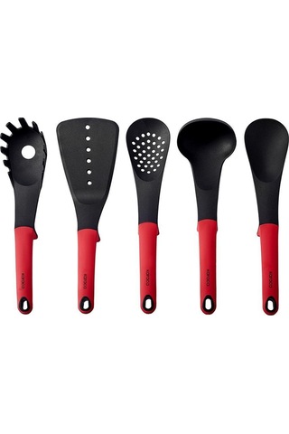 Karaca  Dave Kırmızı 6 Parça Standlı Servis Seti